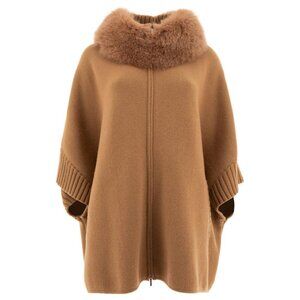 Giovi Wool And Cashmere Poncho tag size UNI Women